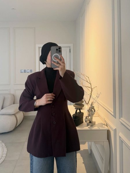 بليزر انيق بوردو