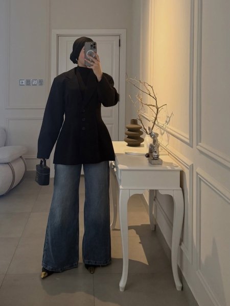 بليزر انيق اسود