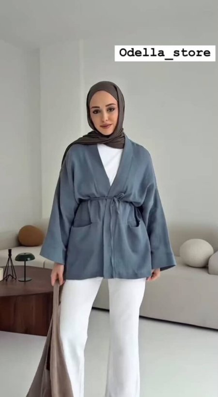 كيمونو مع حزام