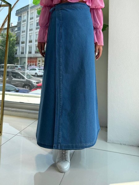 تنورة تريند غامق