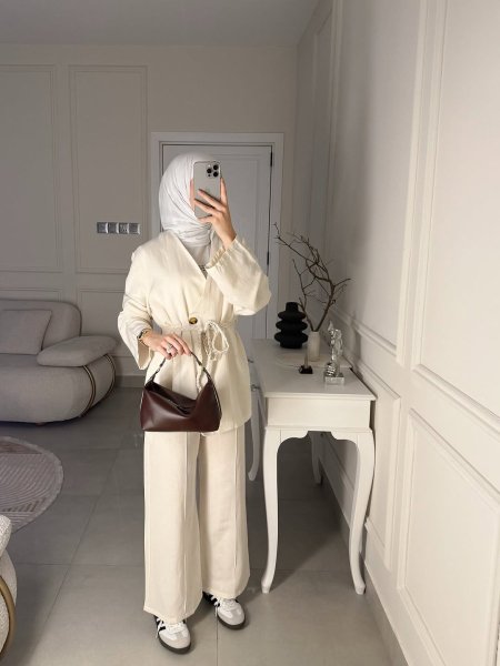 طقم بيج مع حزام جدايل
