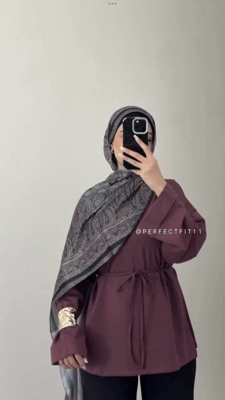 بلوز موف خريفي