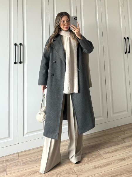 كوت جوخ فخم رصاصي